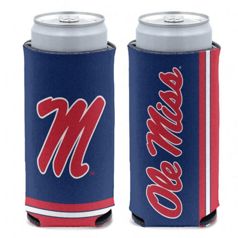 Mississippi Rebels Can Cooler Slim Can Design-0