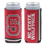 North Carolina State Wolfpack Can Cooler Slim Can Design-0