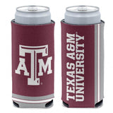Texas A&M Aggies Can Cooler Slim Can Design-0