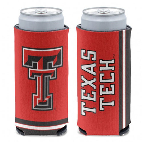 Texas Tech Red Raiders Can Cooler Slim Can Design-0