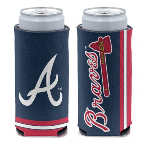 Atlanta Braves Can Cooler Slim Can Design-0