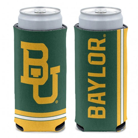 Baylor Bears Can Cooler Slim Can Design Special Order-0