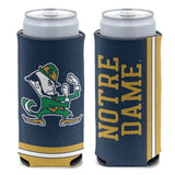 Notre Dame Fighting Irish Can Cooler Slim Can Design Leprechaun-0