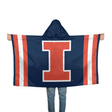 Illinois Fighting Illini Hoodie Flag-0