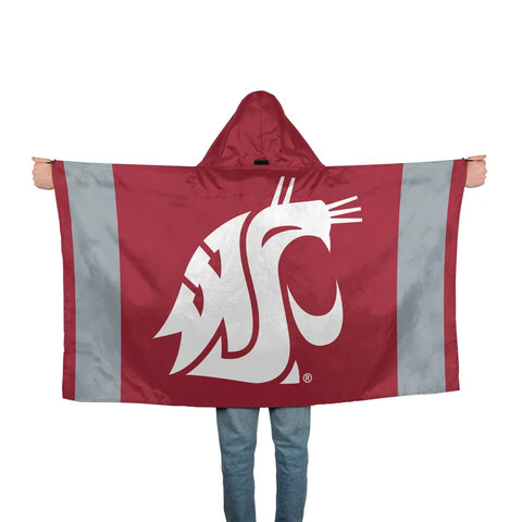 Washington State Cougars Hoodie Flag-0