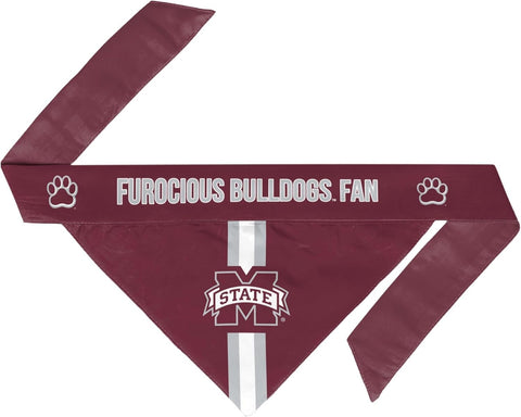 Mississippi State Bulldogs Pet Bandanna Size S-0