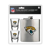 Jacksonville Jaguars Flask and Shot Glass Set-0