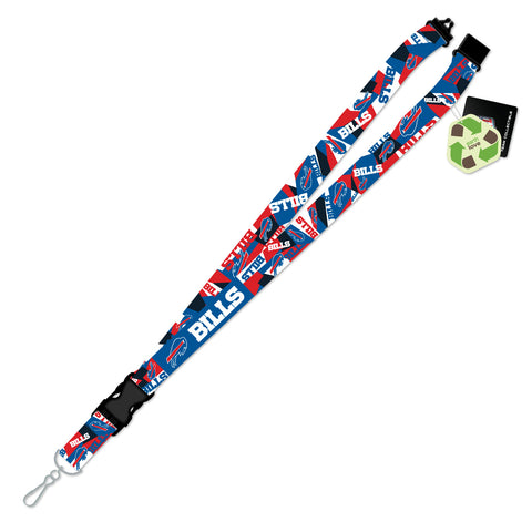 Buffalo Bills Lanyard Shattered Design-0