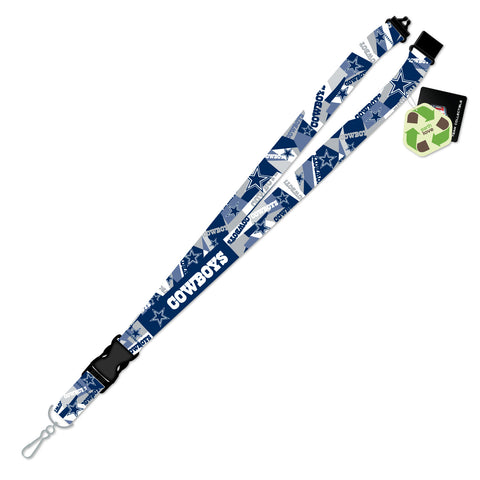 Dallas Cowboys Lanyard Shattered Design-0