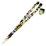 Pittsburgh Steelers Lanyard Shattered Design-0