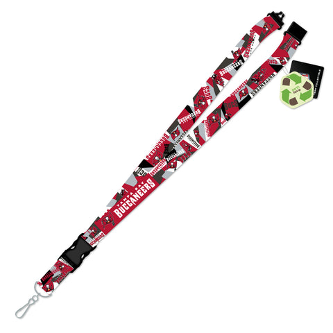 Tampa Bay Buccaneers Lanyard Shattered Design-0