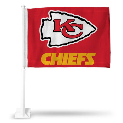 Kansas City Chiefs Flag Car-0