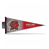 Maryland Terrapins Pennant 12x30 Carded Rico-0