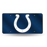 Indianapolis Colts License Plate Laser Cut Blue-0