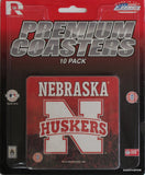 Nebraska Cornhuskers Coaster Script Logo-0