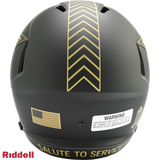 Dallas Cowboys Helmet Riddell Replica Full Size Speed Style Salute To Service 2025-1