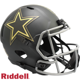 Dallas Cowboys Helmet Riddell Replica Full Size Speed Style Salute To Service 2025-0
