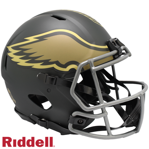 Philadelphia Eagles Helmet Riddell Authentic Full Size Speed Style Salute To Service 2025-0