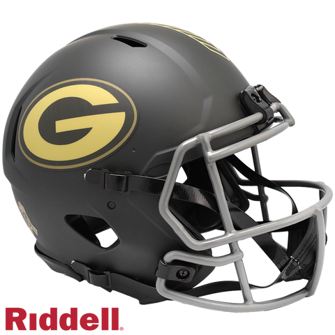Green Bay Packers Helmet Riddell Authentic Full Size Speed Style Salute To Service 2025-0