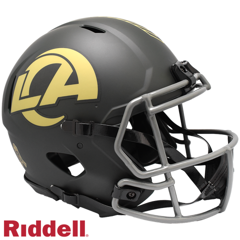 Los Angeles Rams Helmet Riddell Authentic Full Size Speed Style Salute To Service 2025-0