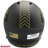 Chicago Bears Helmet Riddell Replica Full Size Speed Style Salute To Service 2025-2