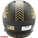 Denver Broncos Helmet Riddell Replica Full Size Speed Style Salute To Service 2025-2