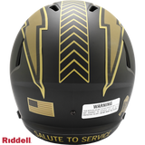 Los Angeles Chargers Helmet Riddell Replica Full Size Speed Style Salute To Service 2025-2
