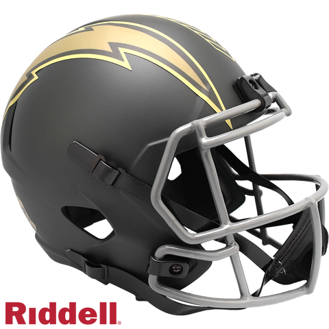 Los Angeles Chargers Helmet Riddell Replica Full Size Speed Style Salute To Service 2025-0