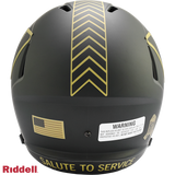 Washington Commanders Helmet Riddell Replica Full Size Speed Style Salute To Service 2025-2