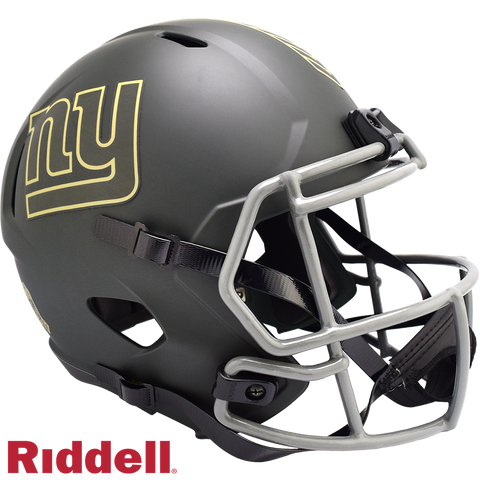 New York Giants Helmet Riddell Replica Full Size Speed Style Salute To Service 2025-0