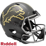 Detroit Lions Helmet Riddell Replica Full Size Speed Style Salute To Service 2025-0