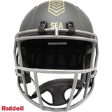 Seattle Seahawks Helmet Riddell Replica Full Size Speed Style Salute To Service 2025-1