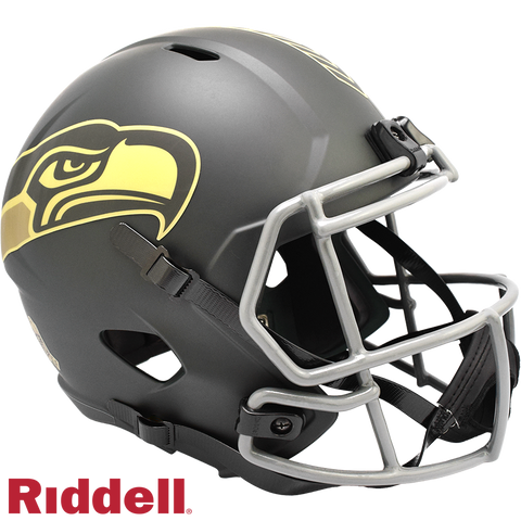 Seattle Seahawks Helmet Riddell Replica Full Size Speed Style Salute To Service 2025-0