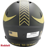 Minnesota Vikings Helmet Riddell Replica Full Size Speed Style Salute To Service 2025-2