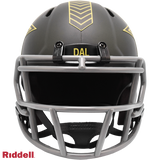 Dallas Cowboys Helmet Riddell Replica Mini Speed Style Salute To Service 2025-1