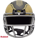Philadelphia Eagles Helmet Riddell Replica Mini Speed Style Salute To Service 2025-2