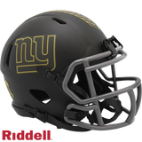 New York Giants Helmet Riddell Replica Mini Speed Style Salute To Service 2025-0