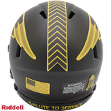 New England Patriots Helmet Riddell Replica Mini Speed Style Salute To Service 2025-2