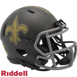 New Orleans Saints Helmet Riddell Replica Mini Speed Style Salute To Service 2025-0