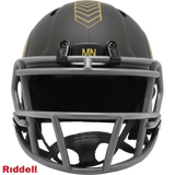 Minnesota Vikings Helmet Riddell Replica Mini Speed Style Salute To Service 2025-2