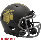 NFL Shield Helmet Riddell Replica Mini Speed Style Salute To Service 2025-0