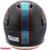 Miami Dolphins Helmet Riddell Replica Full Size Speed Style Rivalry Alternate 2025-1