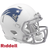 New England Patriots Helmet Riddell Replica Mini Speed Style Rivalry Alternate 2025-0