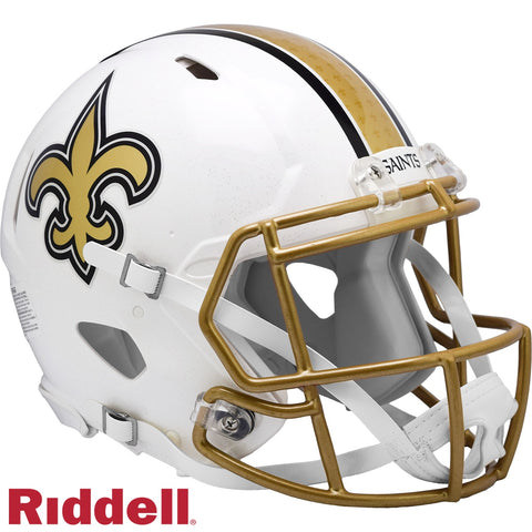 New Orleans Saints Helmet Riddell Authentic Full Size Speed Style On-Field Alternate 2025 - Special Order-0