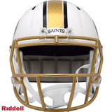 New Orleans Saints Helmet Riddell Replica Full Size Speed Style On-Field Alternate 2025 - Special Order-2