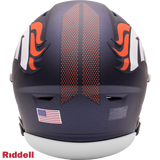 Denver Broncos Helmet Riddell Replica Mid-Size MIDI SpeedFlex Style-2