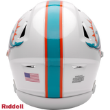 Miami Dolphins Helmet Riddell Replica Mid-Size MIDI SpeedFlex Style-2