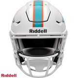 Miami Dolphins Helmet Riddell Replica Mid-Size MIDI SpeedFlex Style-1