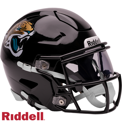 Jacksonville Jaguars Helmet Riddell Replica Mid-Size MIDI SpeedFlex Style-0