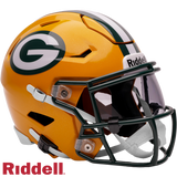 Green Bay Packers Helmet Riddell Replica Mid-Size MIDI SpeedFlex Style-0